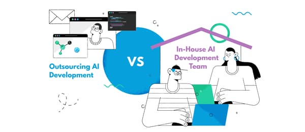 Outsourcing AI Project Development vs In-house AI team