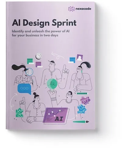 Cover and first pages of AI Design Sprint ebook