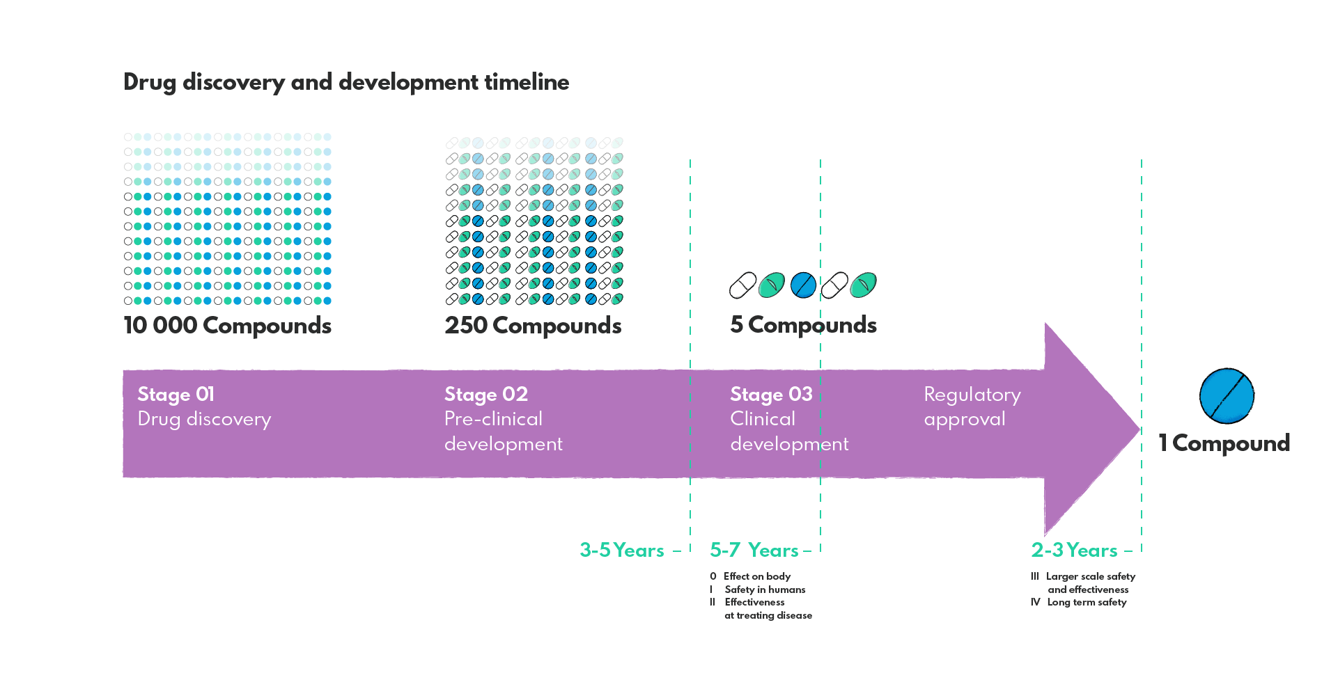 Drug discovery and development timeline